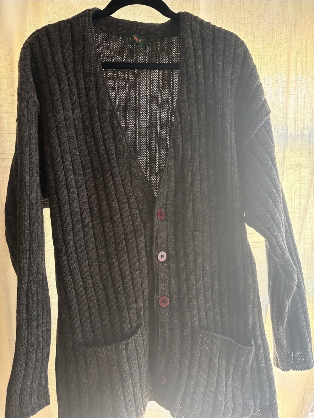 J Crew Oversized Sweater Cardigan